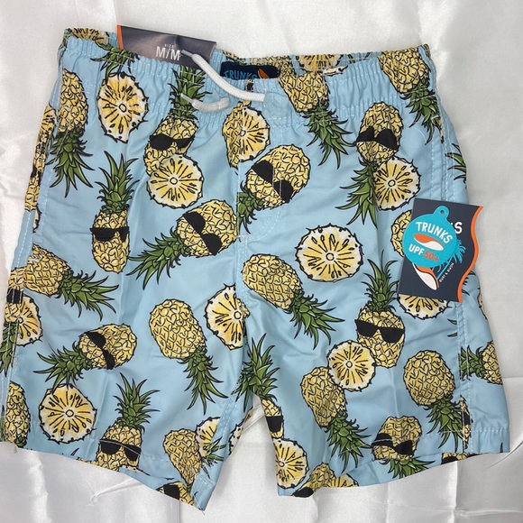 Trunks Surf & Swim Swim Trunks Surf Swim Boys Pineapple Sunglasses